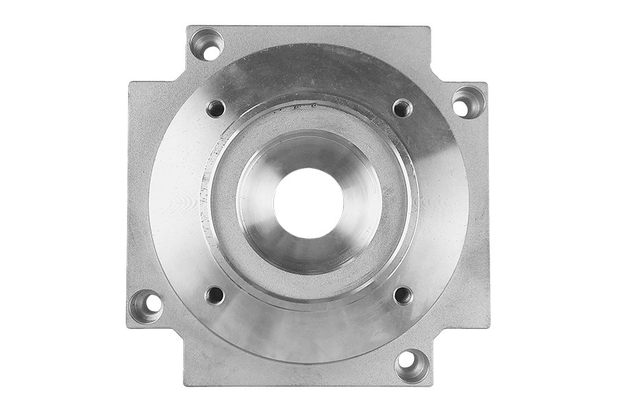 Jualan Kilang Ketepatan Tinggi Disesuaikan Penutup hujung Motor Aluminium Casting Alloys Parts CNC